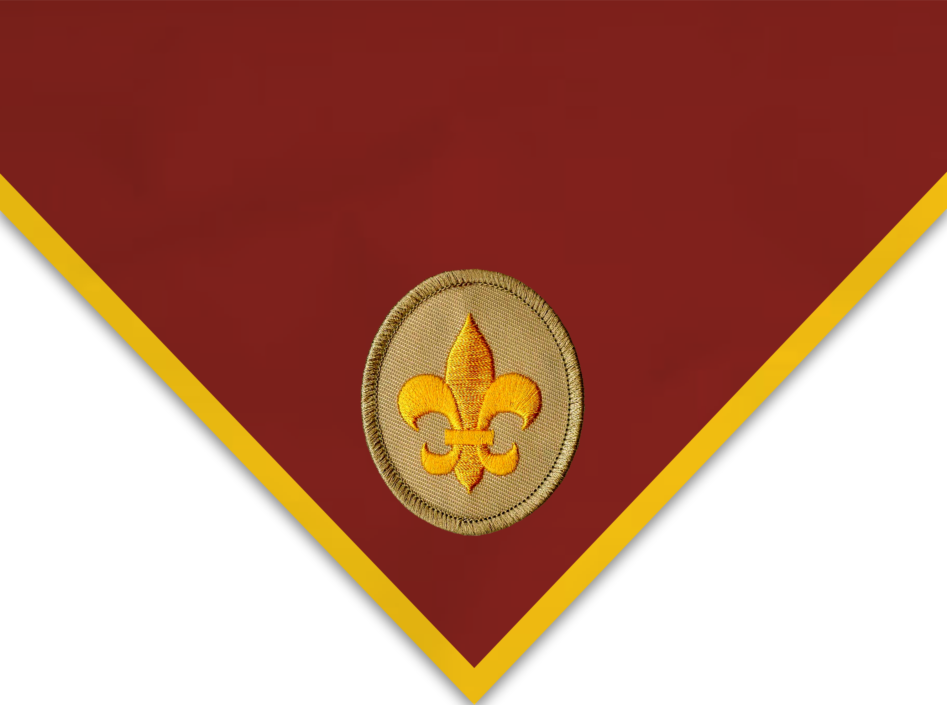 Embroidered Patch Scout Neckerchiefs
